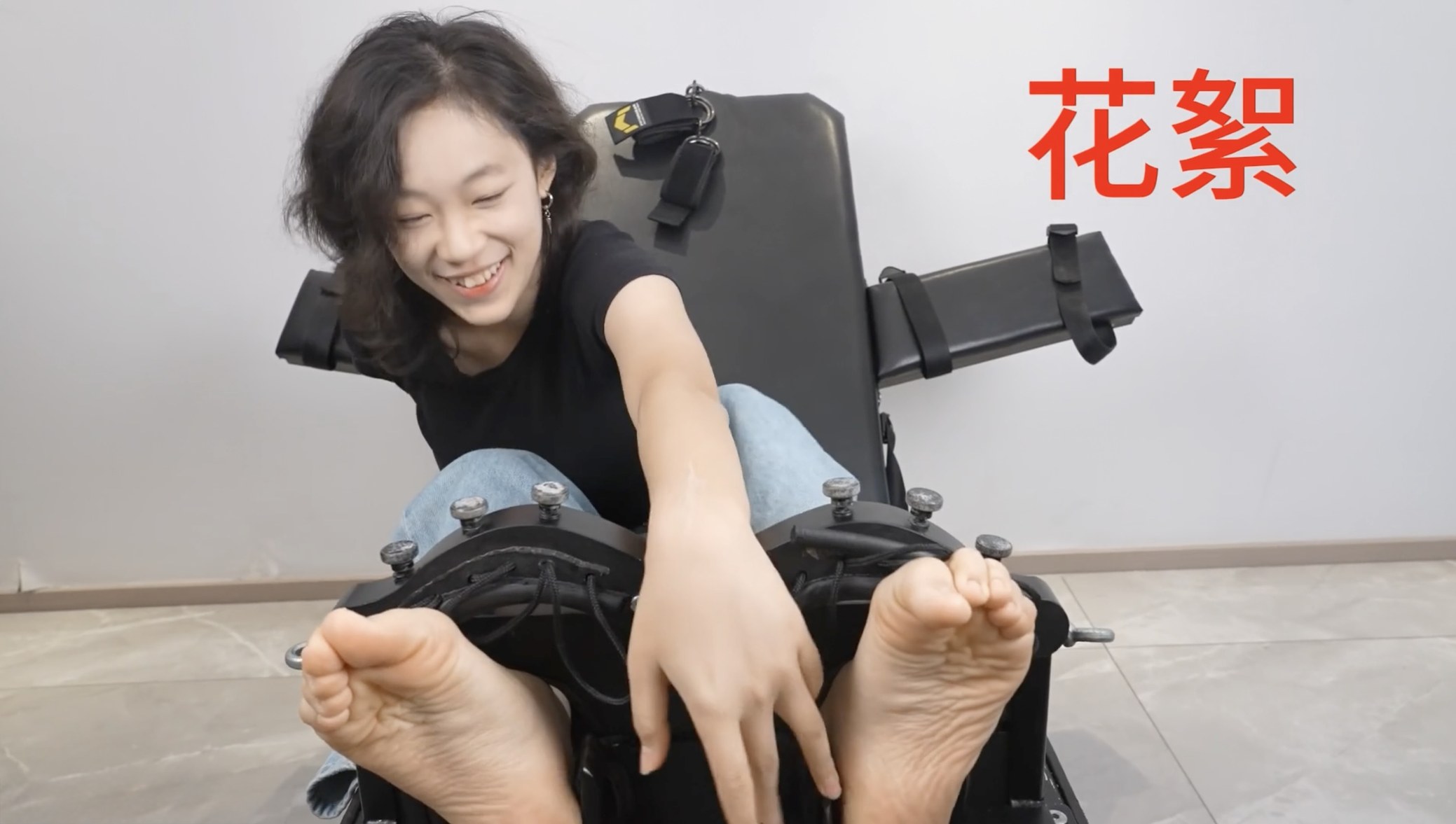 子怡拍摄花絮画面一