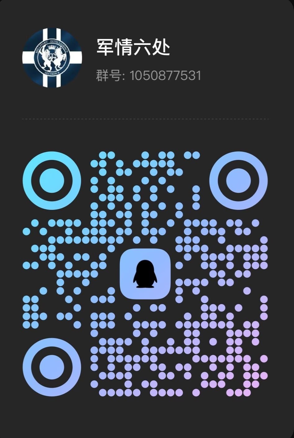 军情六处鉴赏文章群二维码